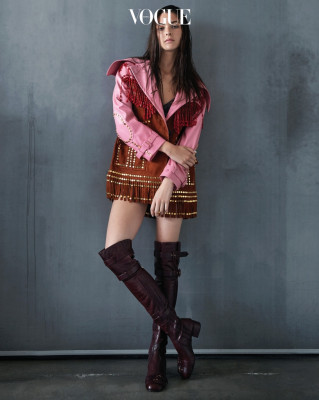 Vittoria Ceretti by Hyea W. Kang for Vogue Korea