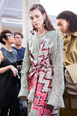 Vittoria Ceretti - Marni Spring/Summer 2018 Fashion Show in Milan