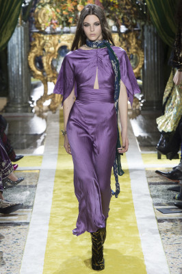 Vittoria Ceretti - Robero Cavalli Autumn/Winter Fashion Show in Milan
