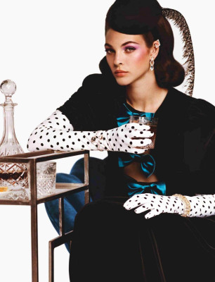 Vittoria Ceretti - by Alasdair McLellan for Vogue UK November 2018