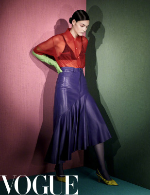 Vittoria Ceretti - Vogue China March 2019