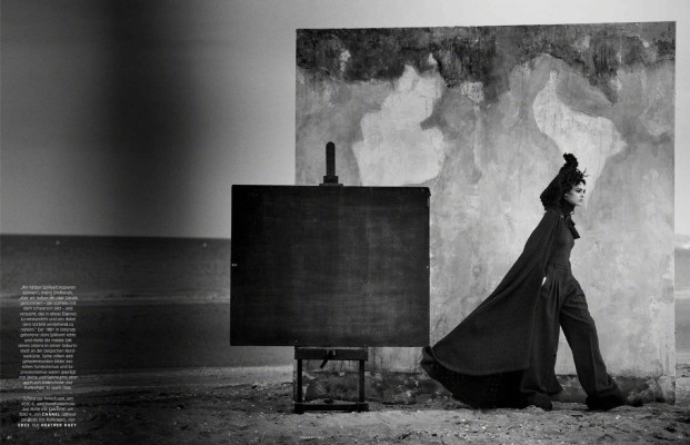 Vittoria Ceretti - Vogue Germany July 2019 by Peter Lindbergh