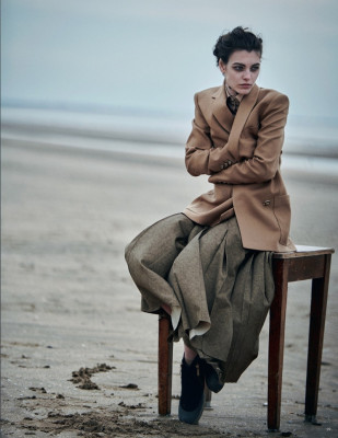 Vittoria Ceretti - Vogue Germany July 2019 by Peter Lindbergh