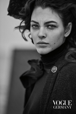 Vittoria Ceretti - Vogue Germany July 2019 by Peter Lindbergh