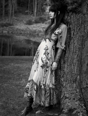 Vittoria Ceretti by Luigi Murenu and Iango Henzi for Vogue Germany November 2017