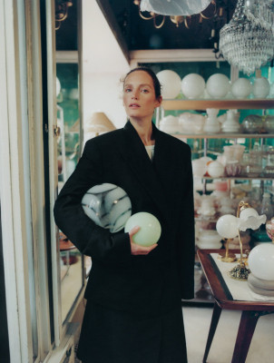 Vivien Solari ~ Numero Tokyo May 2024 by Ina Levy 