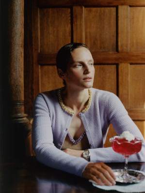 Vivien Solari ~ Vogue Poland JulyAugust 2025 by Ina Lekiewicz Levy