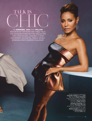 Jada Pinkett Smith, Willow Smith and Adrienne Banfield-Norris – Essence Magazine