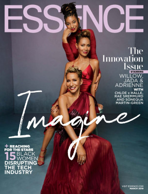 Jada Pinkett Smith, Willow Smith and Adrienne Banfield-Norris – Essence Magazine