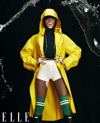 Winnie Harlow – Elle US March 2019 Photos