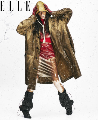 Winnie Harlow – Elle US March 2019 Photos