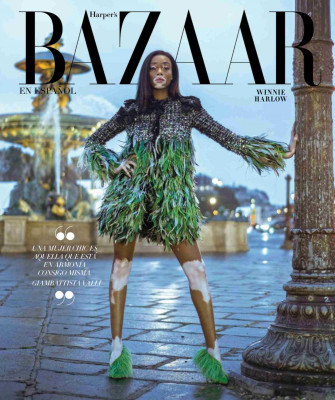 Winnie Harlow – Harpers Bazaar Mexico November 2018