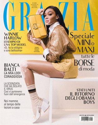 WINNIE HARLOW in Grazia Magazine, Italy March 2020