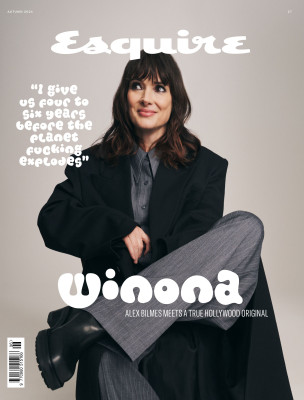 Winona Ryder for Esquire UK Autumn 2024