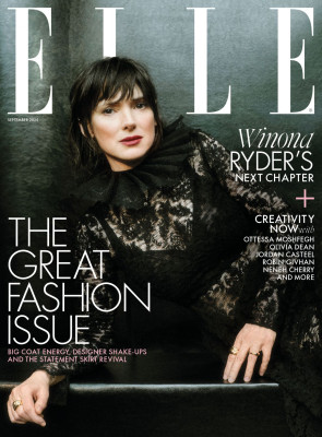 Winona Ryder – for Elle UK, September 2025