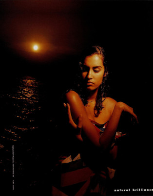 Yasmeen Ghauri ~ US Harper&#039;s Bazaar January 1991 by Phillip Dixon