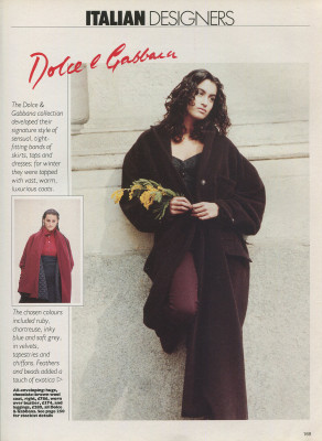 Yasmeen Ghauri for Marie Claire UK 10-1990
