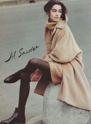 Yasmeen Ghauri for Marie Claire UK 10-1990