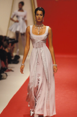 Yasmeen Ghauri ~ Jacques Fath SS 1995
