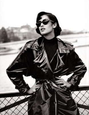 Yasmeen Ghauri  for Roberto Verino 1991-1992 by Jacques Olivar