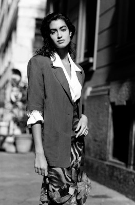 Yasmeen Ghauri ~ Byblos S/S 1990  by Art Streiber