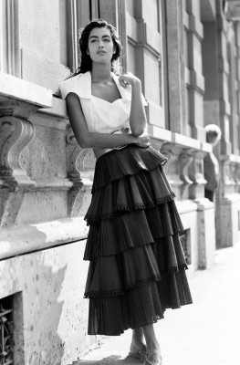 Yasmeen Ghauri ~ Byblos S/S 1990 by Art Streiber