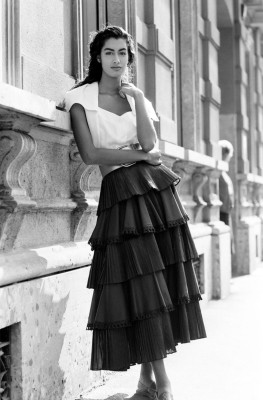 Yasmeen Ghauri ~ Byblos S/S 1990 by Art Streiber