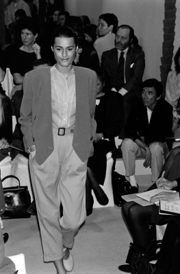 Yasmin Le Bon ~ Emporio Armani SS 1989 by Donato Sardella