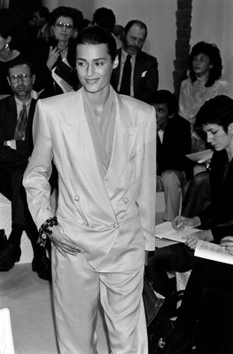 Yasmin Le Bon ~ Emporio Armani SS 1989 by Donato Sardella