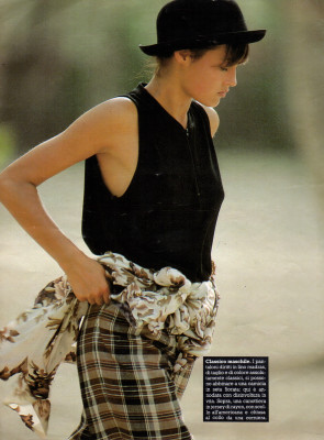 Yasmin Le Bon ~ GRAZIA Italy August 1985 by Gilles Bensimon