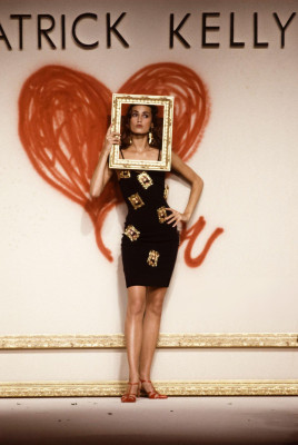 Yasmin Le Bon for Patrick Kelly S/S 1989