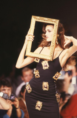 Yasmin Le Bon for Patrick Kelly S/S 1989
