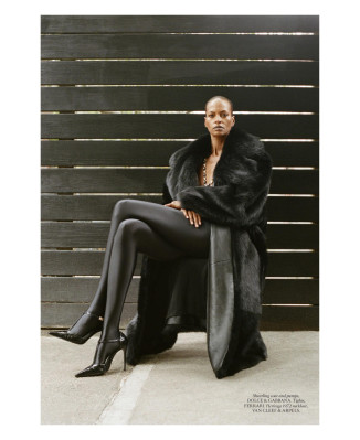 Sasha Pivovarova & Yasmin Warsame ~ Harper's Bazaar USA Oct'24 by David Giorgadz