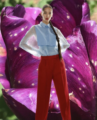 Yasmin Wijnaldum ~ Vogue Singapore February 2021 by Roe Ethridge