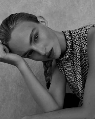 Ymre Stiekema for ELLE Germany by Andreas Ortner
