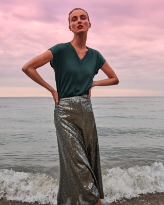 Ymre Stiekema for ELLE Germany by Andreas Ortner