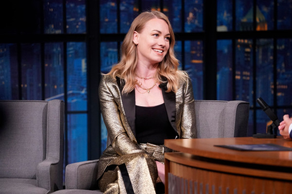 Yvonne Strhovski - Late Night with Seth Meyers - 08/13/19