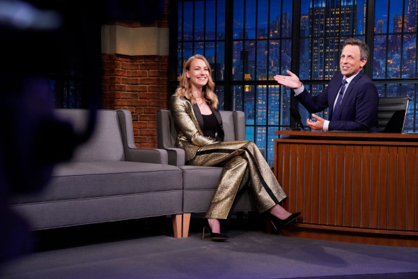 Yvonne Strhovski - Late Night with Seth Meyers - 08/13/19