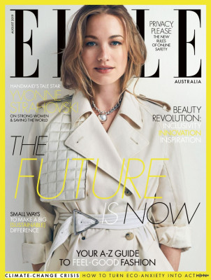 Yvonne Strahovski – ELLE Magazine Australia, August 2019