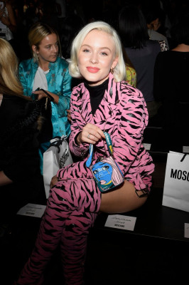 Zara Larsson - Moschino Show in Milan 09/20/2018