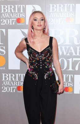 Zara Larsson at Brit Awards 2017 in London 02/22/2017