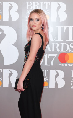 Zara Larsson at Brit Awards 2017 in London 02/22/2017