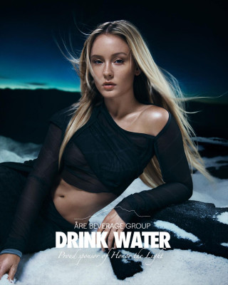 Zara Larsson for Are Beverage Group Photoshoot, December 2023