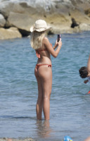 ZARA MCDERMOTT in Bikinis on the Beach in Marbella 07/11/2020