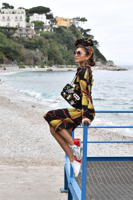 Zendaya by James Pagetti for Dolce &amp; Gabbana (2017)