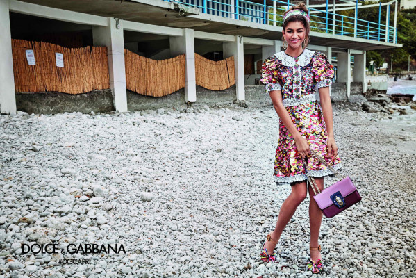 Zendaya by James Pagetti for Dolce &amp; Gabbana (2017)