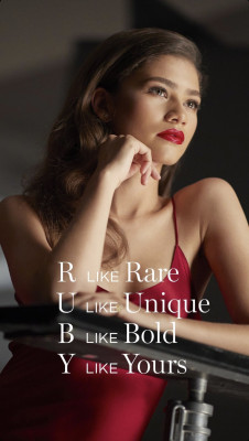 Zendaya - L&#039;Absolu Ruby by Lancome (2019)