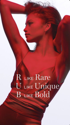 Zendaya - L&#039;Absolu Ruby by Lancome (2019)