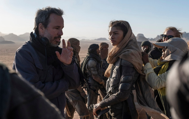 Zendaya - Dune (2021) On Set