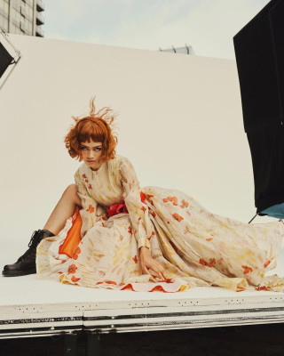 Zendaya by Micaiah Carter for Valentino Spring 2022 Campaign